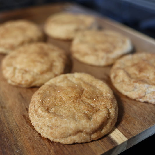 Sourdough Snickerdoodle Cookies