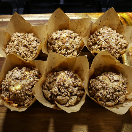 Sourdough Apple Pie Muffins