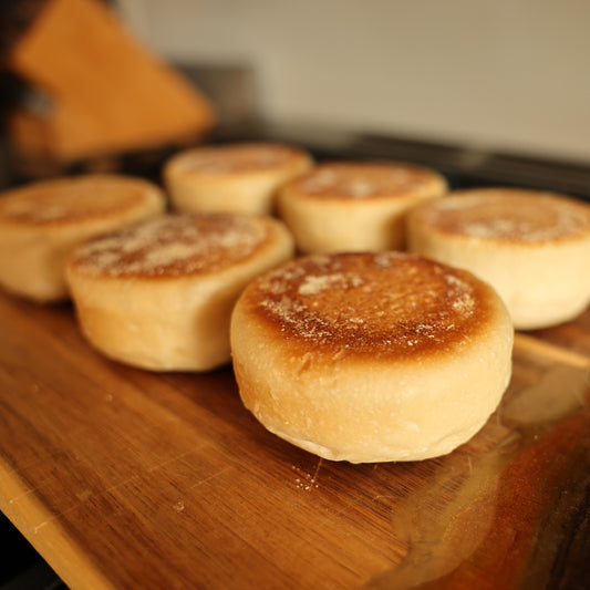 Sourdough English Muffins