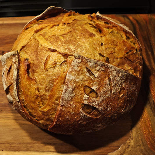 Pumpkin Sourdough Loaf